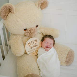 Baby Stats Birth Announcement Sign