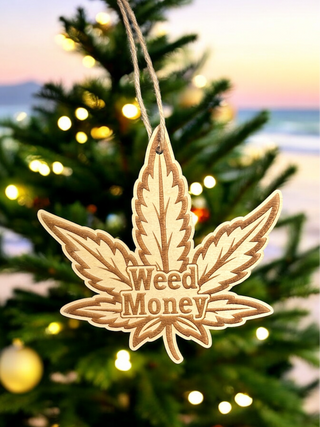Weed Money Ornament