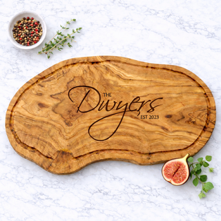 Personalized Olive Wood Carving Board