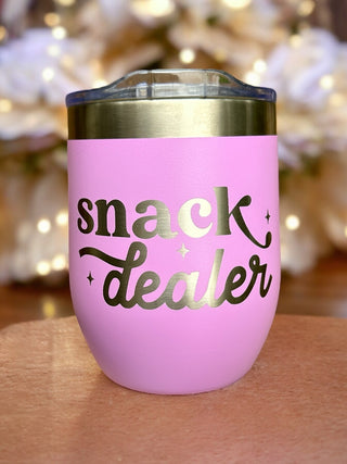 Snack Dealer Wine Tumbler