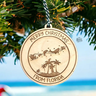 Christmas Ornament Florida Gifts