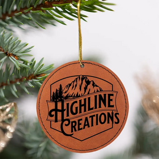 Custom Christmas Ornament Personalized Christmas Tag Company Logo Ornament