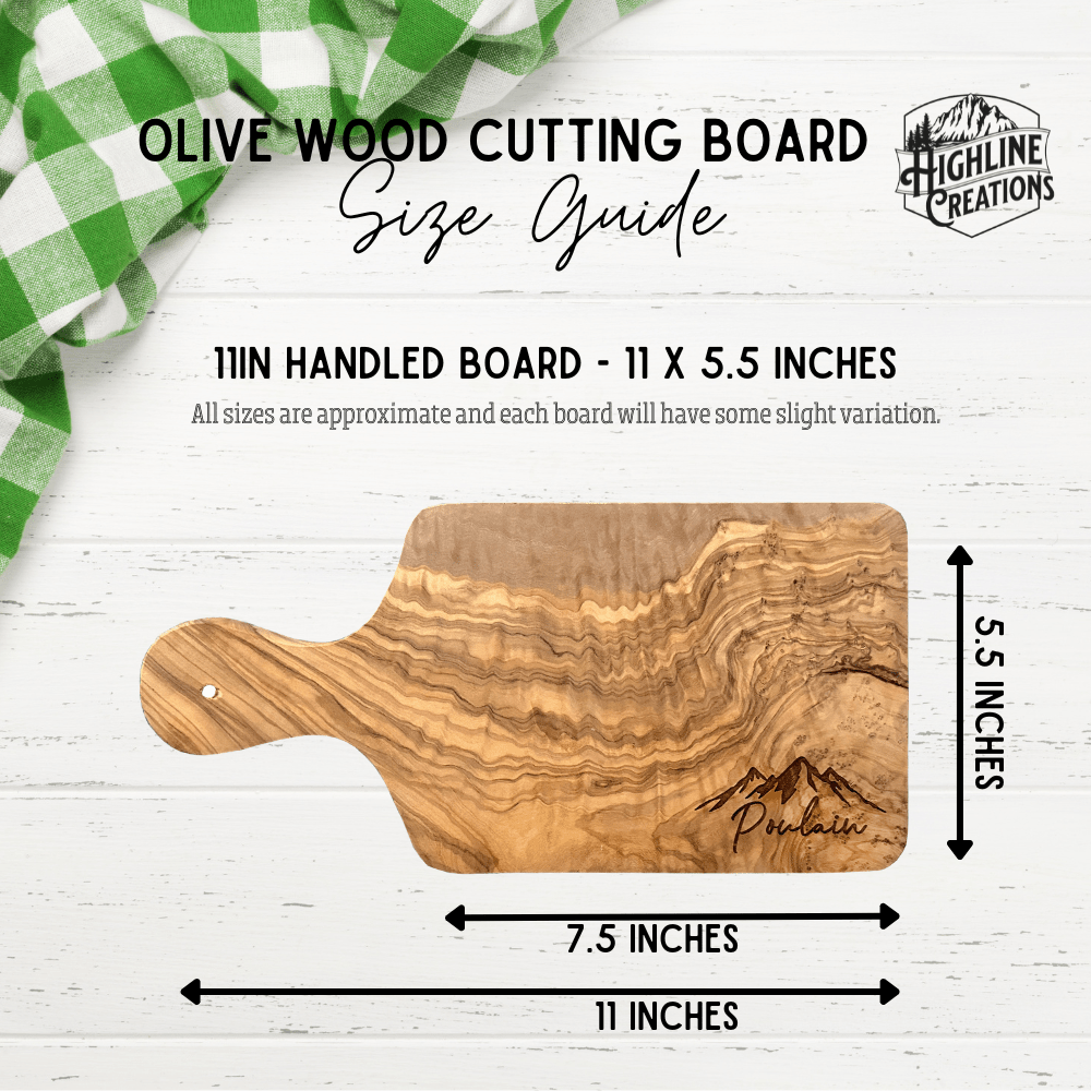 Olive Wood Engraved Cutting Board – Designs by Cricket