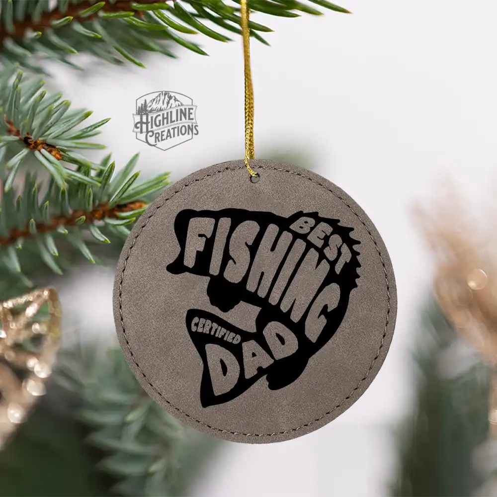 Christmas Ornament Florida Gifts Fishing Decor Gifts for Dad Best Dad