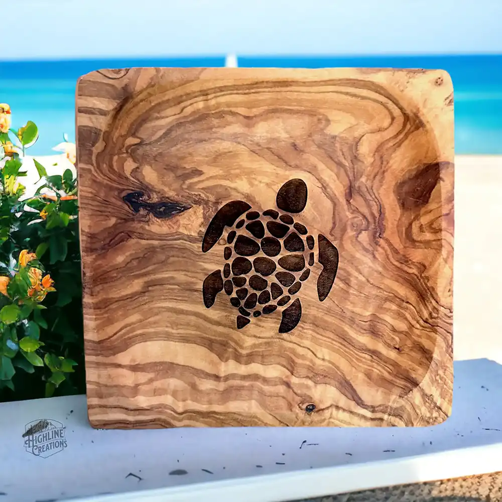 Woodburning a Cutting Board with Kids' Handprints for Moms and