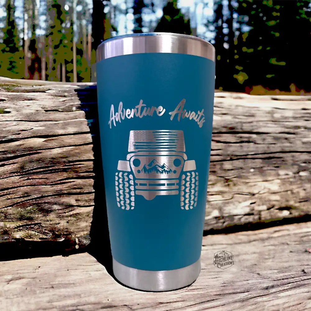 Custom Tumbler Adventure Lover Gifts for Jeep Lovers