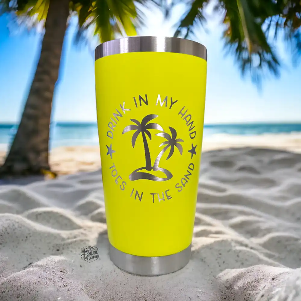 Custom Tumbler Cup Florida Gifts Fishing Beach