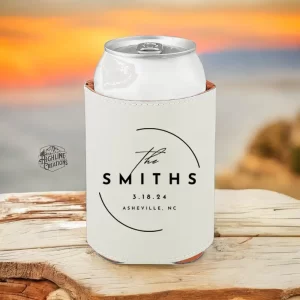 Coozie Beverage Can Cooler Promotional Items Branding Gifts Bachelor Gifts Bridesmaid Gifts Wedding Favors Bachelorette Favors